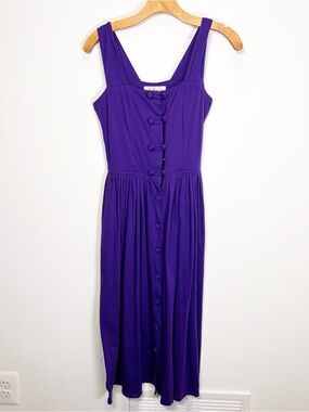 NWT 90s Talbots Purple Cotton Dress